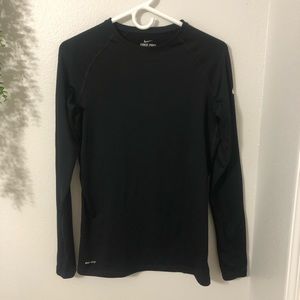 Nike Pro Combat Compression Long Sleeve Black